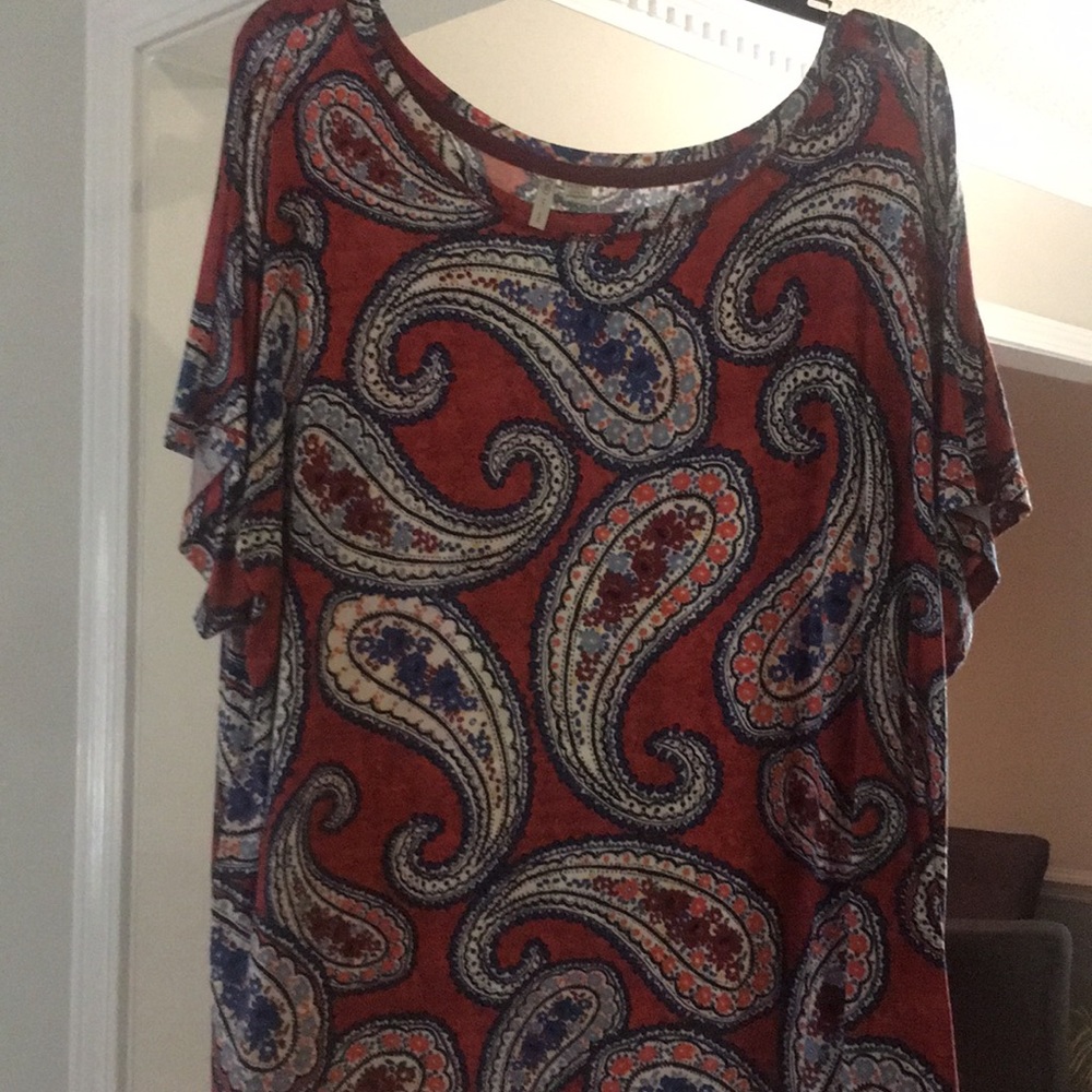 Cato Top in Paisley